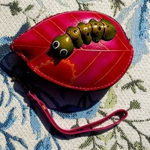 Caterpillar coin purse